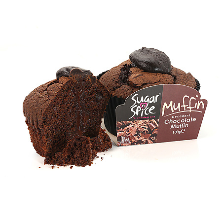 S&S Luxury Chocolate Muffin