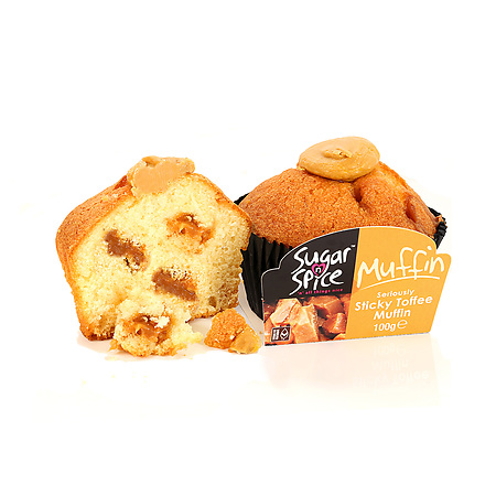 S&S Luxury Sticky Toffee Muffin